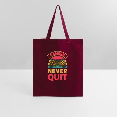 Gamers Never Quit Tee - Tote Bag