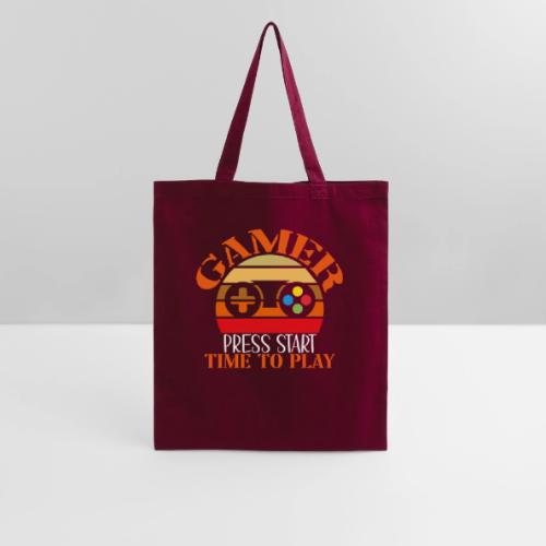 Gamer: Press Start, Time to Play! - Tote Bag