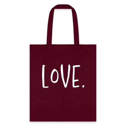 Smoon City_Love Thin White2 - Tote Bag