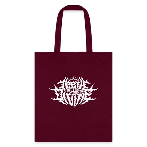 Teeth Of The Divine Logo WHITE - Tote Bag