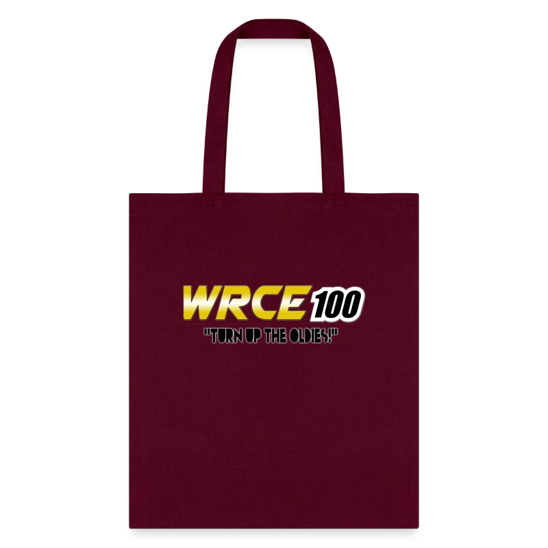 WRCE 100 - Turn Up the Oldies! - Tote Bag
