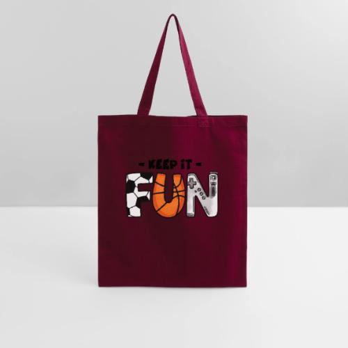 Keep It Fun: Sports & Gaming - Tote Bag