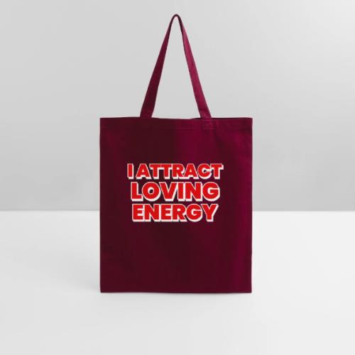 I Attract Loving Energy. Powerful Affirmations - Tote Bag