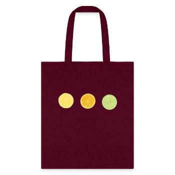 Summer Slices - Tote Bag - burgundy - Front