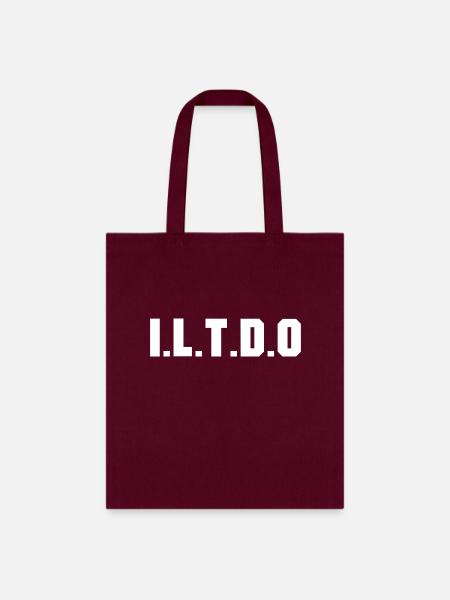 I. L. T. D. O - Tote Bag - burgundy