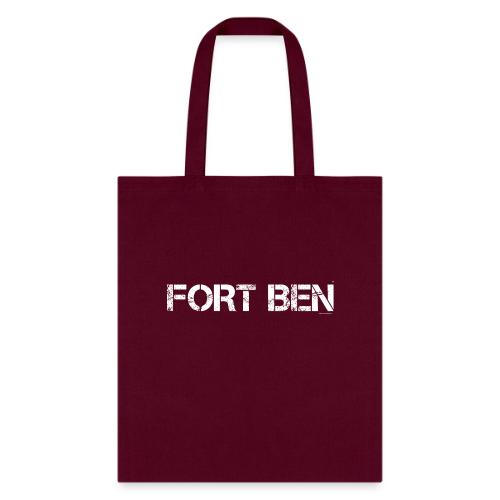 FORT BEN, white capture - Tote Bag