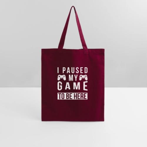 Two Controller I Paused My Game For You - Tote Bag