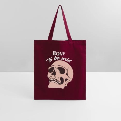 Bone To Be Wild - Edgy Skull - Tote Bag