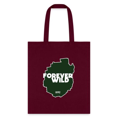 Semper Wild Forever Wild Adirondack Silhouette - Tote Bag