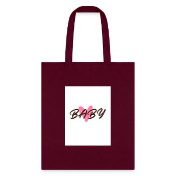Simple comfort design for your look. - Tote Bag - burgundy - Front