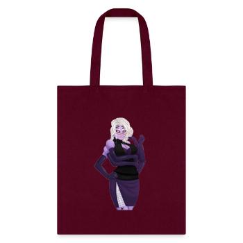 Spider oc Miss Bitsy - Tote Bag - burgundy - Front