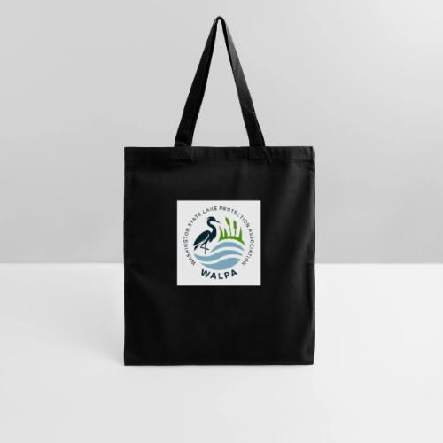 Square Logo With Text - Tote Bag