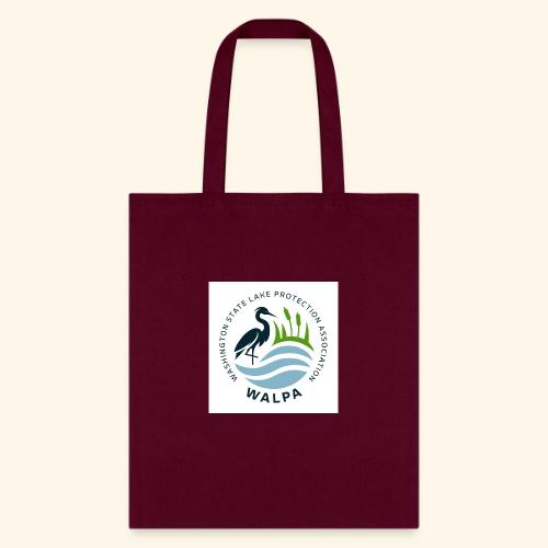 Square Logo With Text - Tote Bag