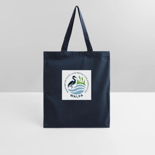 Square Logo With Text - Tote Bag