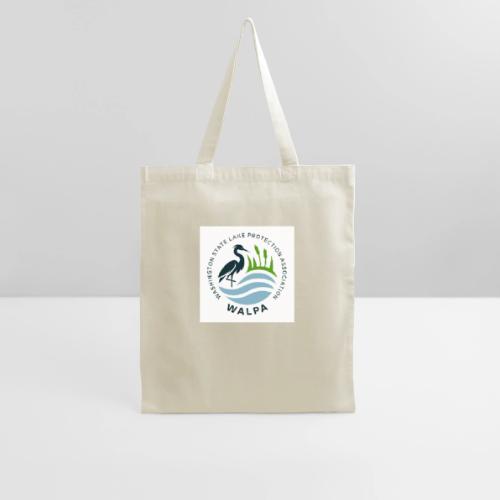 Square Logo With Text - Tote Bag