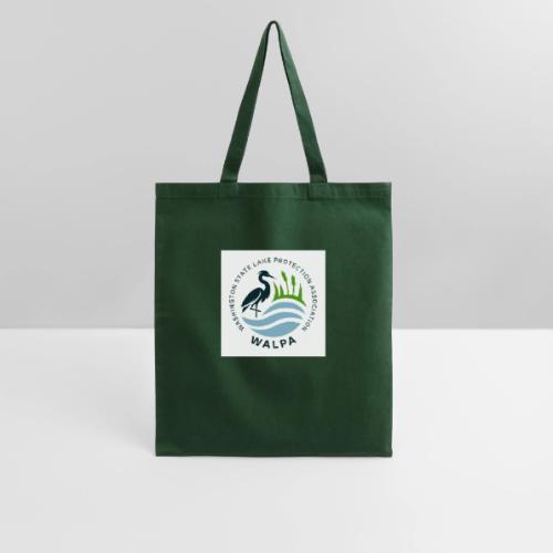 Square Logo With Text - Tote Bag