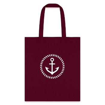 ANCHOR - Tote Bag - burgundy - Front