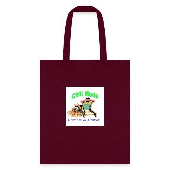 Chill Mode - Tote Bag - burgundy - Front