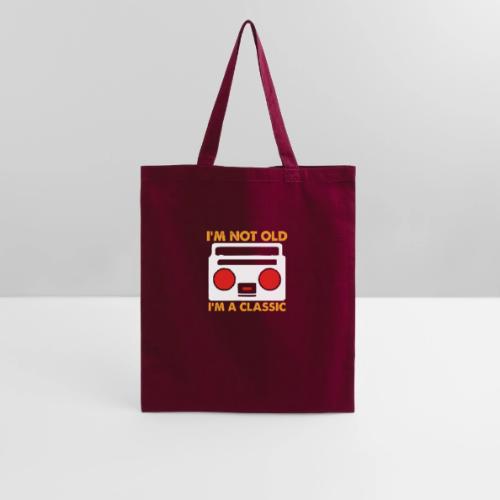 I'm Not Old, I'm a Classic (Boombox) - Tote Bag