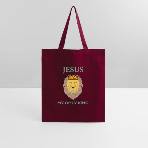 Jesus My Only King Shirt – Lion of Judah - Tote Bag
