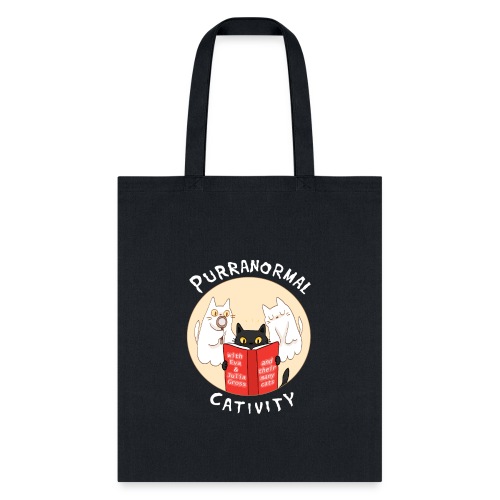 New Purranormal Logo with Ghost Font! - Tote Bag