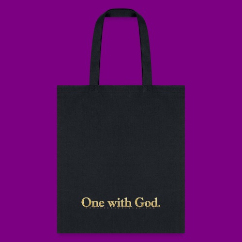 One with God - A Course in Miracles - Tote Bag