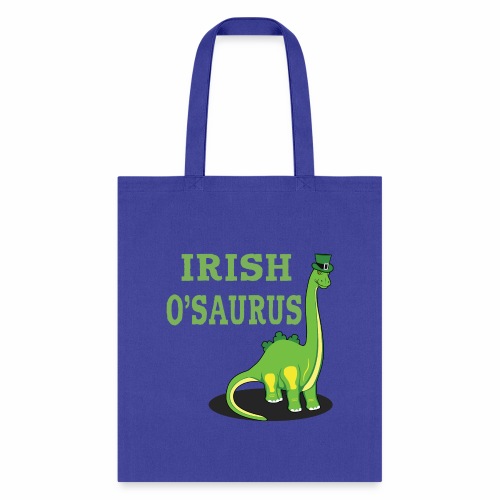 St Patrick's Day Irish Dinosaur St Paddys Shamrock - Tote Bag