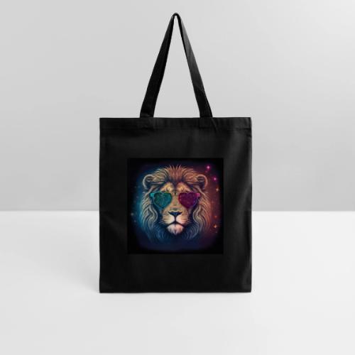 Jesus Lion of Judah wearing love glasses - Tote Bag