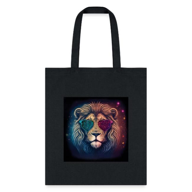 Jesus Lion of Judah wearing love glasses