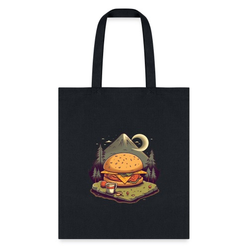 Cheeseburger Campout - Tote Bag