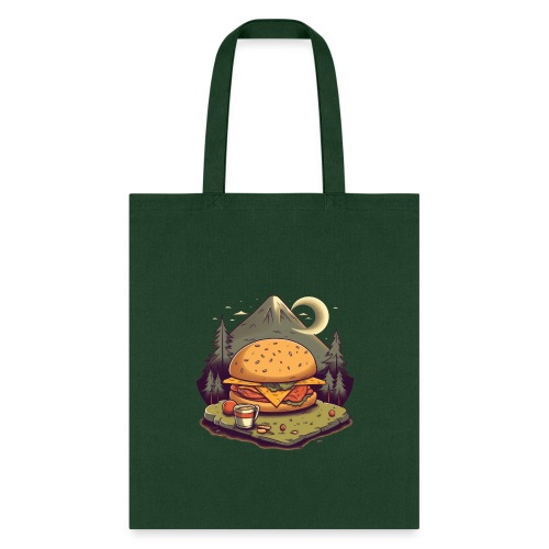 Cheeseburger Campout - Tote Bag