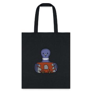 Screen Time Pigeon - Tote Bag - black - Front