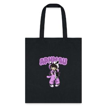 girl - Tote Bag - black - Front
