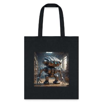 The Friendly Robot Guardian - Tote Bag - black - Front