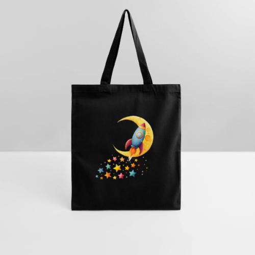 Rocket Trail of Stars - Tote Bag