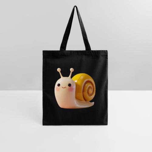 Sweet Cartoon Baby Snail Full of Joy - Tote Bag