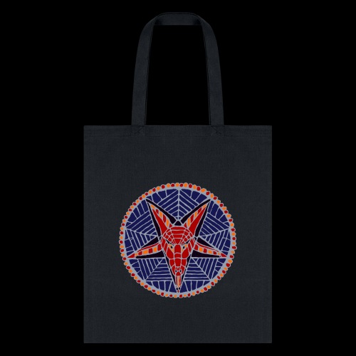 Corpsewood Stained-Glass Baphomet - Tote Bag