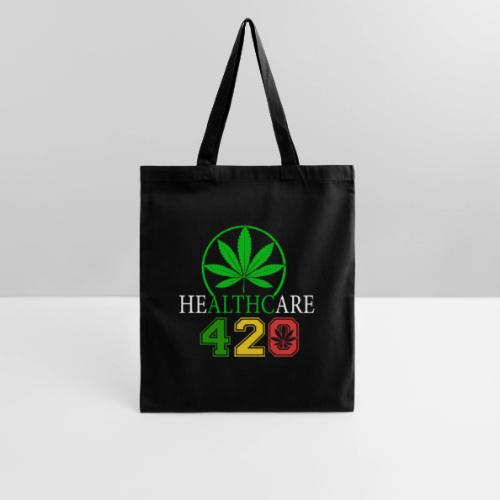 Silly 420 Healthy Herb Weed Marijuana Design - Tote Bag