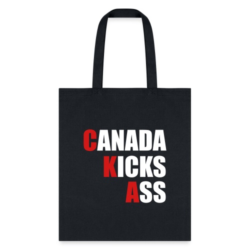 Canada Kicks Ass Vertical - Tote Bag