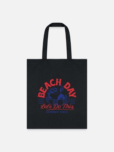 Minions Phil Beach Day Summer Vibes - Tote Bag - black