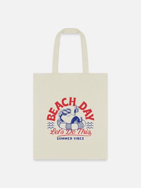 - Tote Bag - natural - Front