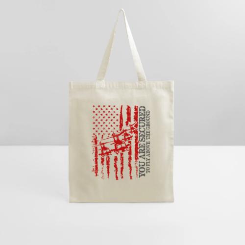 You are Secured To Fly Above The Ground - Tote Bag