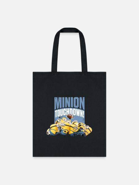 Minions Football Touchdown - Tote Bag - black