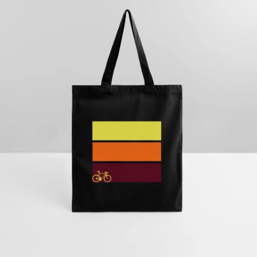 tricolor with bicycle - Tote Bag