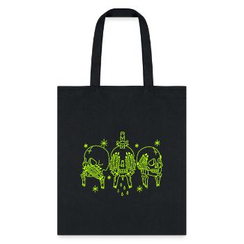 Speak No Hear No See No Evil - Tote Bag - black - Front