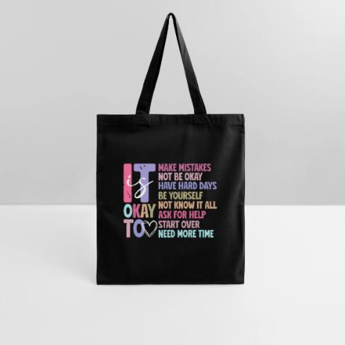 Harmony Collection - It s Okay To Make Mistakes - Tote Bag