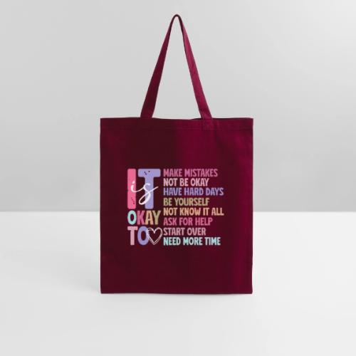 Harmony Collection - It s Okay To Make Mistakes - Tote Bag