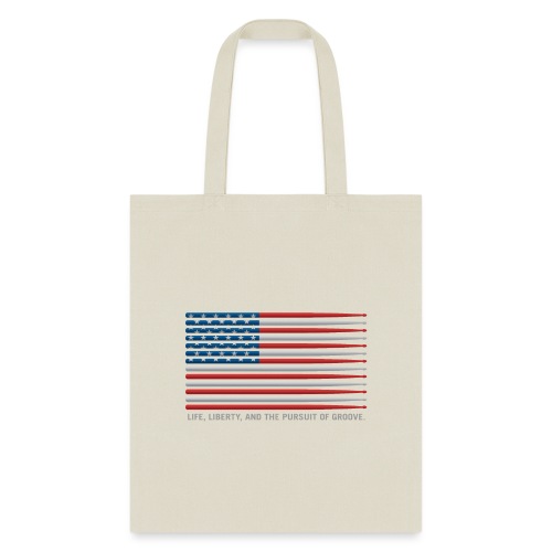 American Drummer Drumstick Flag - Tote Bag