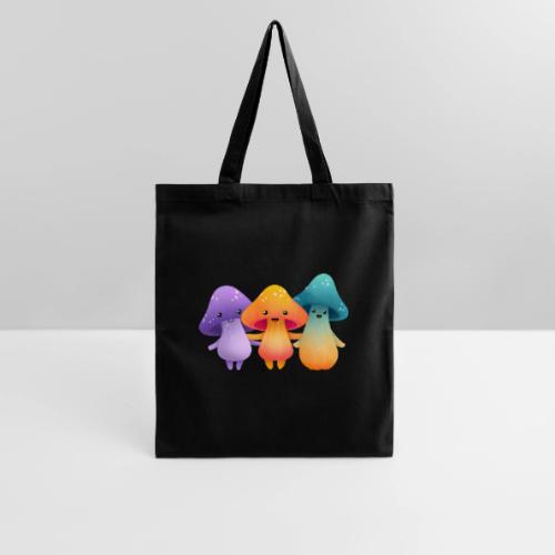 Cheerful Mushroom Friends - Tote Bag