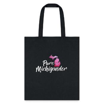 Pure Michigander Michigan Love Michigan - Tote Bag - black - Front